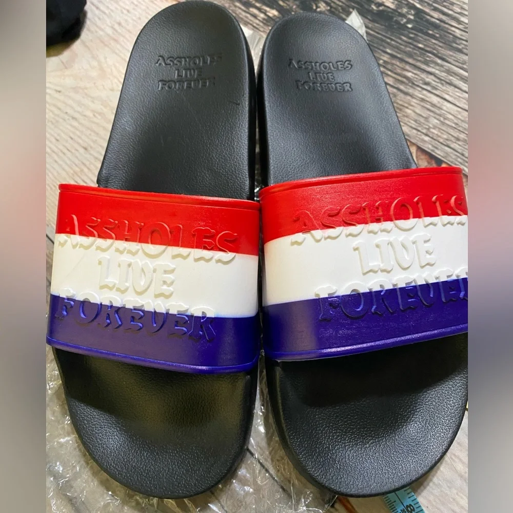 Mens  /Unisex  MERICA SUPERSOFT SLIDES size 8